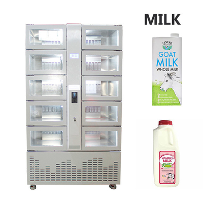 로커 스마트 벤딩 머신 포장 식품 우유 벤딩 머신 로커